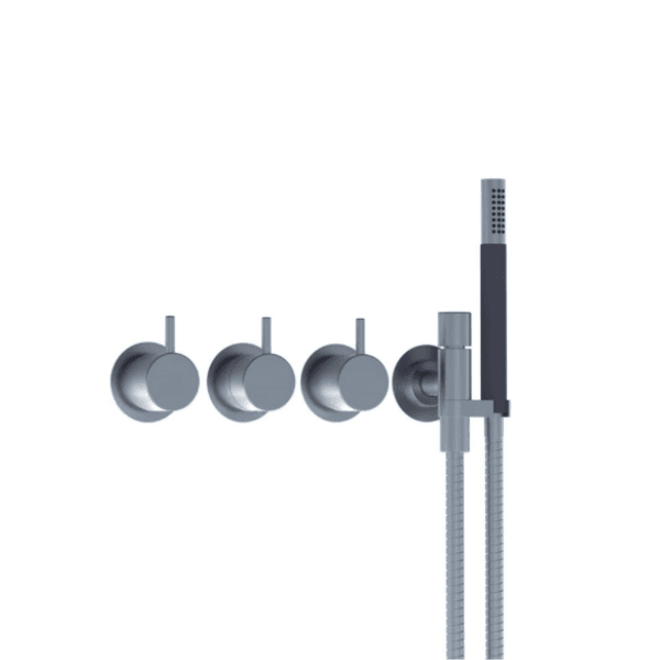 Vola innbyggt sturtusett - Ryðfrítt stál